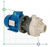 Насос с магнитной муфтой DM 10 PP, VITON, 0.75 кВт Насос с магнитной муфтой DM 10 PP, VITON, 0.75 кВт