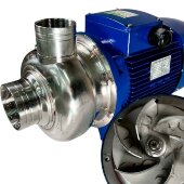 Насос с открытым рабочим колесом BK400, 3,0kW, AISI304, 380V/50Hz, 2900 Насос с открытым рабочим колесом BK400, 3,0kW, AISI304, 380V/50Hz, 2900