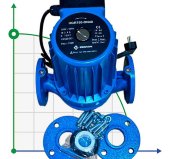 Циркуляционный насос с мокрым ротором для котельной HGR750-DN40, 220V Циркуляционный насос с мокрым ротором для котельной HGR750-DN40, 220V