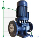 IRG BGL 65-125 (12,5/5), 0,55kW, 1450 насос центробежный вертикальный IRG BGL 65-125 (12,5/5), 0,55kW, 1450 насос центробежный вертикальный