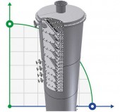 Тарелка клапанная EDV® ADV® 2000 мм дистилляции, ректификации, крекинга Тарелка клапанная EDV® ADV® 2000 мм дистилляции, ректификации, крекинга