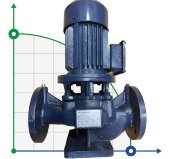 IRG BGL 65-125(I)A (45/16), 4kW, 2880 насос центробежный вертикальный IRG BGL 65-125(I)A (45/16), 4kW, 2880 насос центробежный вертикальный