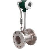 DN65 Вихревой счетчик пара из нержавеющей стали KLUGB DN65/PN16 RF DIN фланец 0,3-3 t/h,<1,6 МПа, <250°C, 4-20mA, ExdIIBT6 DN65 Вихревой счетчик пара из нержавеющей стали KLUGB DN65/PN16 RF DIN фланец 0,3-3 t/h,<1,6 МПа, <250°C, 4-20mA, ExdIIBT6