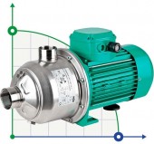 WILO MHI204-1/E/1-230-50-2 насос многоступенчатый для водоснабжения WILO MHI204-1/E/1-230-50-2 насос многоступенчатый для водоснабжения