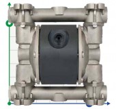 Пневматичний мембранний насос MICROBOXER AISI 316 IMICRA-MTAAV Пневматичний мембранний насос MICROBOXER AISI 316 IMICRA-MTAAV