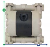Пневматичний мембранний насос MICROBOXER PP IMICR-P-HTTPT-- Пневматичний мембранний насос MICROBOXER PP IMICR-P-HTTPT--