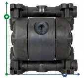 Пневматичний мембранний насос MICROBOXER PVDF IMICR-FC-МTTFT-- Пневматичний мембранний насос MICROBOXER PVDF IMICR-FC-МTTFT--