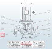 Рабочее колесо BGL 200-500(I)B (346/60), 90kW, 1480, чугун Рабочее колесо BGL 200-500(I)B (346/60), 90kW, 1480, чугун