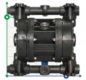 Пневматичний мембранний насос BOXER 50 PVDF IB50-FC-MTTPT-- Пневматичний мембранний насос BOXER 50 PVDF IB50-FC-MTTPT--