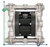 Пневматичний мембранний насос BOXER 50 Alu IB50-Al-HTTLT-- Пневматичний мембранний насос BOXER 50 Alu IB50-Al-HTTLT--