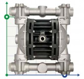 Пневматичний мембранний насос BOXER 100 ALU IB100-AL-HTTRT-- Пневматичний мембранний насос BOXER 100 ALU IB100-AL-HTTRT--