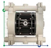 Пневматичний мембранний насос BOXER 150 PP IB150-P-HTTPT-- Пневматичний мембранний насос BOXER 150 PP IB150-P-HTTPT--