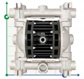 Пневматичний мембранний насос BOXER 150 Alu IB150-AL-HTTRT-- Пневматичний мембранний насос BOXER 150 Alu IB150-AL-HTTRT--