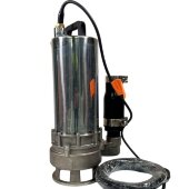 Канализационный насос из нержавеющей стали AIZL-S150, 27/19,5, 1,5 кВт, 220V, 2800 об/мин Канализационный насос из нержавеющей стали AIZL-S150, 27/19,5, 1,5 кВт, 220V, 2800 об/мин