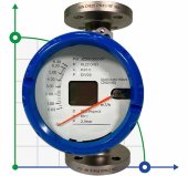 DN25 Расходомер ротаметр из нержавеющей стали KLZZ PN6 (liquid Alcohol mixture C2H5OH 30%), 0.6...6.3 m3/h, 4-20mA, Ex DN25 Расходомер ротаметр из нержавеющей стали KLZZ PN6 (liquid Alcohol mixture C2H5OH 30%), 0.6...6.3 m3/h, 4-20mA, Ex