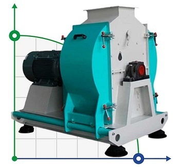 Дробилки Hammer mill для измельчения злаковых культур в процессе приготовления кормов, муки, изготовления этанола