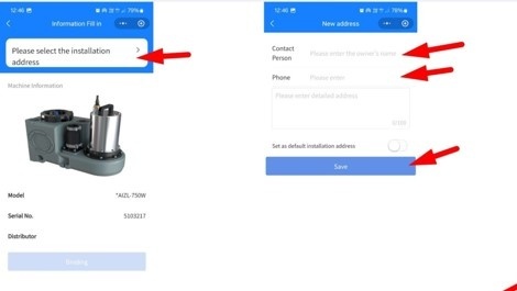 Инструкция по подключению мобильного приложения Cloud Control для контроля и управления компактными КНС AIZL